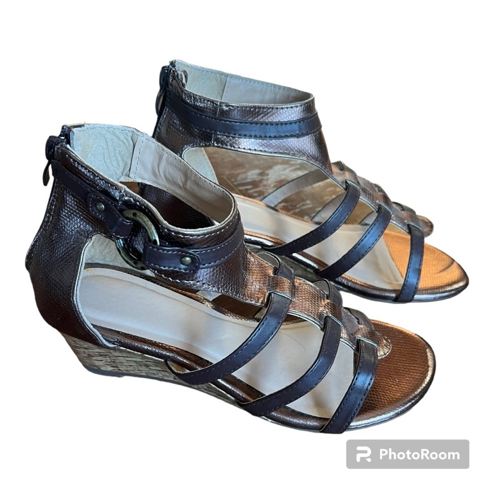 Women's Metallic Gladiator Sandals